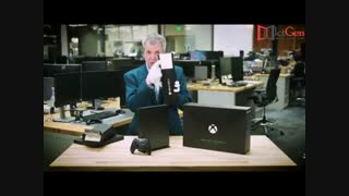 بازگشایی جعبه کنسول بازی جدید مایکروسافت  (Xbox One X)