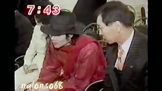 Michael Jackson in South Korea 1997 rare _ فیلم کمیاب از مایکل جکسون و رئیس جمهور کره جنوبی