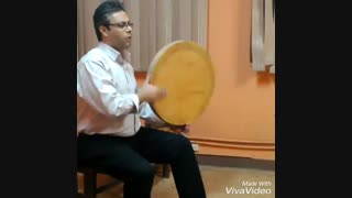 آموزش دف نوازی استاد فرهاد بادپا
