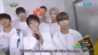 Musicbank KARD Debut Stage Interview