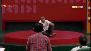 ادابازی نصرالله رادش با موضوع فیلم و سینما/ خندوانه ( فصل چهارم)