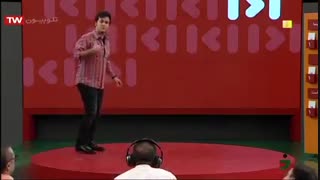 ادابازی حامد آهنگی با موضوع ورزش/ خندوانه ( فصل چهارم)