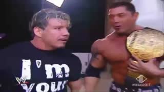 وداع غم انگیز با Eddie Guerrero  و رفتنش از کمپین مسابقات کشتی کچ Smack Down (کلیپ رحمان)