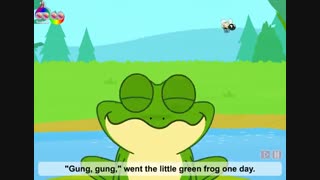 Little green frog  قورباقه ی سبز کوچولو