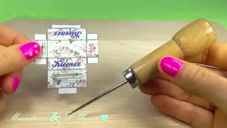 ساخت دستمال خیلی کوچولو (باربی)