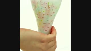 آموزش ساخت توپ های رنگی