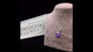 زیورآلات نقره همراه با کریستال های سواروسکی  www.almasin.com