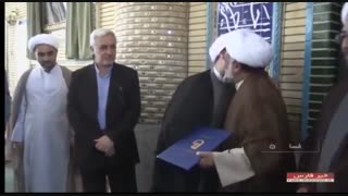 مراسم معارفه امام جمعه فسا حجت الاسلام والمسلمین جمالی زاده