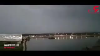 شنیده شدن صداهای هولناک امروز صبح از آسمان شهر آستارا-گیلان