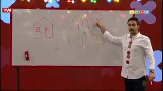 مرحله سوم مسابقه ادابازی بین بنفشه شیری و دیو و دلبر