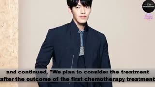 Kim woo bin's health update