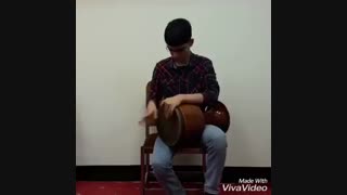 تنبک نوازی امیرحسین (هنرجوی استاد فرهاد بادپا)