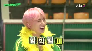 رقص باحال و خنده دار پسرایbtob در برنامه monsta x-ray که برنامه خود گروه monsta xهستش