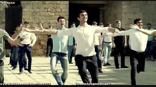 اجرای رقص آذربایجانی در داغستان