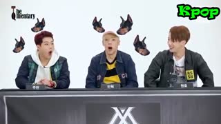 لحضات خنده دار گروه های BTS.GOT7.VIXX.Monsta x