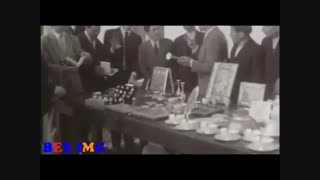 بازدید صدراعظم آلمان غربی کنراد آدناور از ایران اصفهان 1335