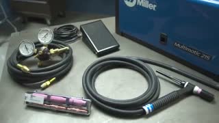 دستورالعمل دستگاه تیگ جوشکاری میلر سری 215 آمپر Multimatic