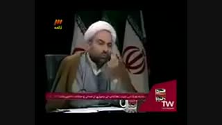 سخنان بسیار جالب حاج آقا زائری در برنامه زنده تلویزیونی شبکه ۳