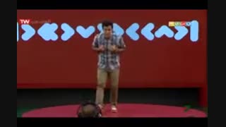 ادابازی حامد آهنگی از مرحله دوم مسابقه ادابازی