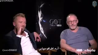 گفتگوی جالب وب سایت معتبر هولو با بازیگران سریال بازی تاج و تخت