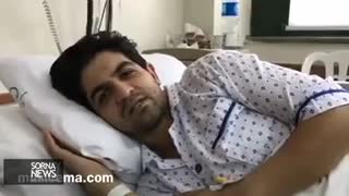 پیام ویدئویی «سینا شعبانخانی» از بیمارستان