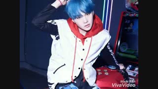 آبییییییی رنگ منه ! ☆__☆ بالاخره رنگ موهای شوگا معلوم شدددد !!!