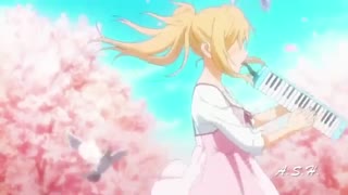 میکس باحالی از انیمه دروغ تو در آوریل( your lie in april amv( galway girl