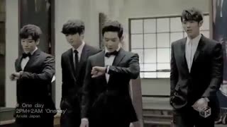 موزیک ویدئو گروه 2pm و2am به نام one day