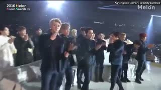 کات های کامل برد های اکسو در ملون 2016 و گریه بکهیون + زیرنویس انگلیسی