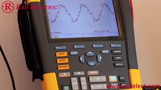 اسکوپ متر جهت اندازه گیری نویز الکتریکی شرکت فلوک Fluke