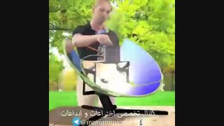 اجاق همراه بدون نیاز به آتش و ذغال