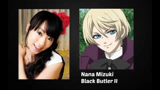 دوبلورهای ژاپنی واینگلیسی آلویس(خادم سیاه)Black Buttler