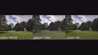 مقایسه دوربین note 8وiphone 7 plusوS8 plusدرmacrotel.ir