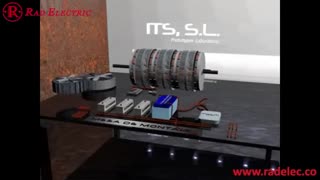 میز نصب ژنراتور الکتریک شرکت گلدستار Goldstar