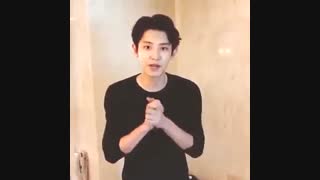 چالش آب یخchanyeol (خخخ دیوونه انگار مجبوره)