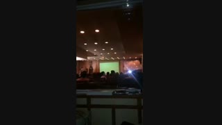 Persian Interpreter & Conference Interpretation inside Interpreter's booth-Nader Namdaran-Persian Pro.  Conference Interpreter