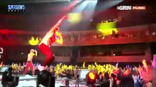 اجرای rock star _سوپر جونیور