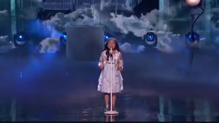 خوانندگی زیبای دختر 9 ساله در فینال استعدادیابی آمریکا