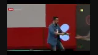 ادابازی محمد معتضدی در فینال مسابقه ادابازی