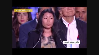 سخنرانی دکتر حنیفه خیری درگردهمایی بزرگ مقاومت لیزر موهای زائد