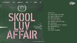 ترک های آلبوم Skool Luv Affair از bts