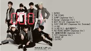 ترک های آلبوم ژاپنی Wake Up از bts
