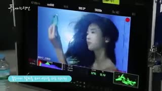 پشت صحنه افسانه ی دریای ابی