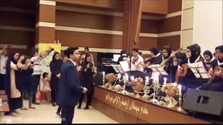 اولین اجرای ارکستر پاپ آراد به رهبری استاد امیر کریمی