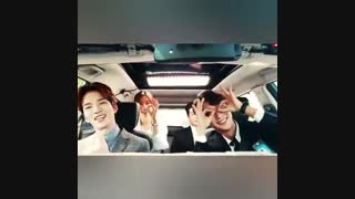 آپ دو ساعت پیش  پیج اینستا لی جونگی با بازیگران سریال ذهنهای جنایتکار