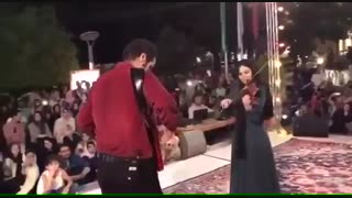 دونوازی آکاردئون - ویولن ، مهرداد مهدی آسو کهزادی ، فضای باز خانه هنرمندان ، تهران