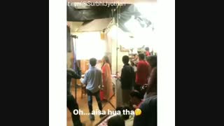 پشت صحنه سریال پرواز از نگاه لنز گوشی سوراج خخخخ