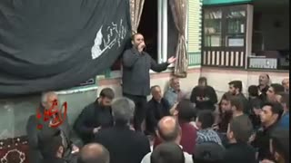 حاج مهدی قربانی کهنموئی مراسم اعلان عزای 96