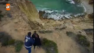 سریال ترکی غنچه های زخمی  اکشن خودکشی اویلور