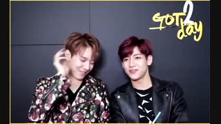 GOT7 قسمت 2 برنامه  got2day گات سون  پارت مکنه لاین yugyeom & bambam  ( زیرنویس فارسی)